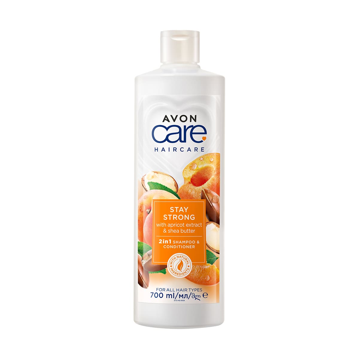 Avon Care Apricot & Shea Butter 2 in 1 Shampoo & Conditioner 700ml