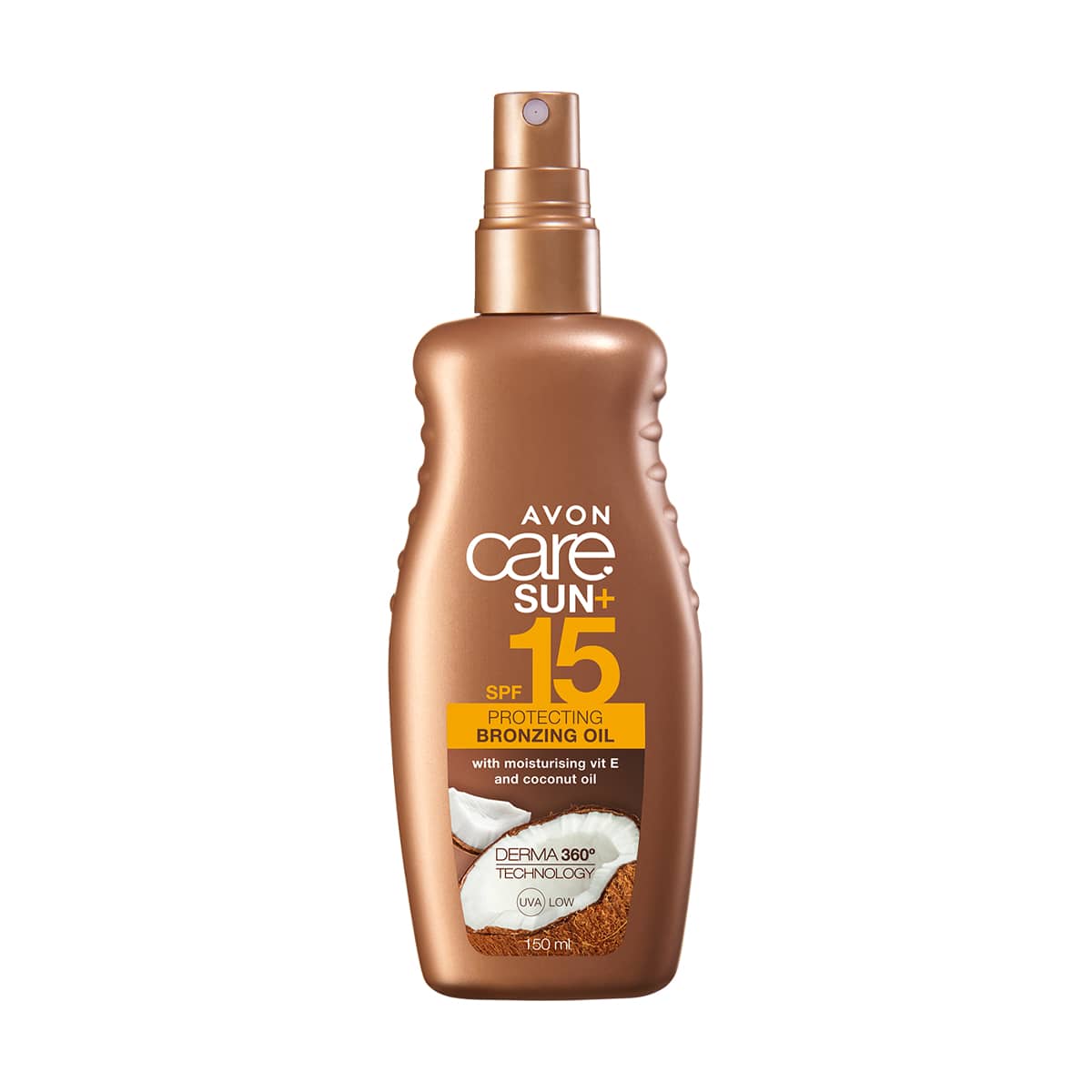 Avon Care Sun+ Coconut Tanning Oil SPF15 150ml