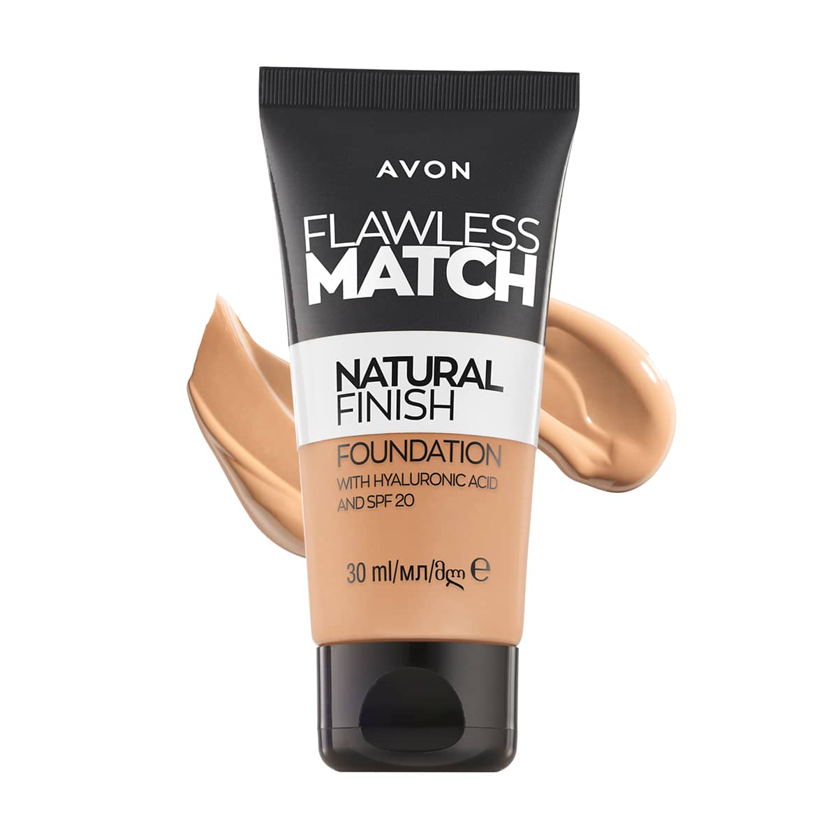 Avon Flawless Match Natural Finish Foundation Warm Ivory 1507116 30ml