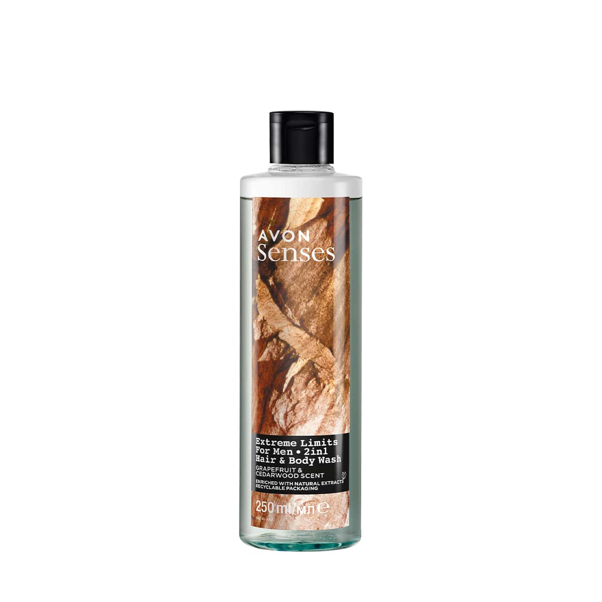 Senses Extreme Limits 2 in 1 Hair & Body Wash 250ml