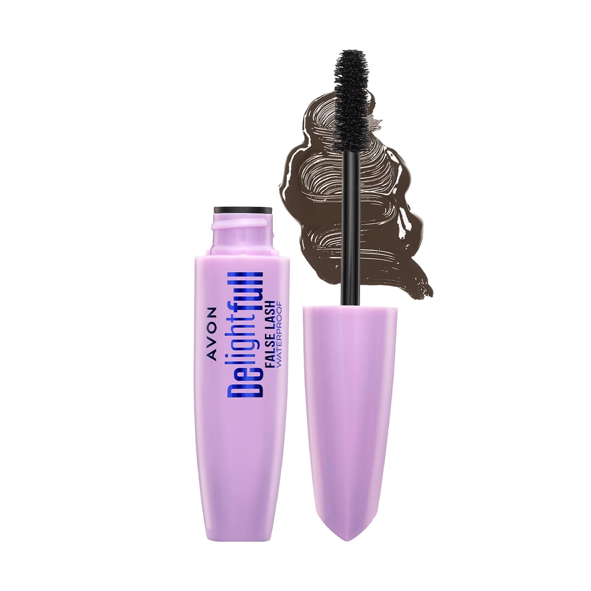 Avon Delightfull Waterproof False Lash Mascara Lava Brown 1499368 10ml