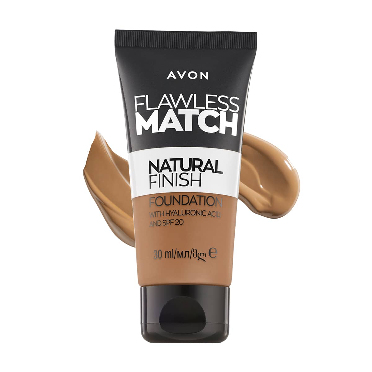 Avon Flawless Match Natural Finish Foundation Sun Beige 1507131 30ml