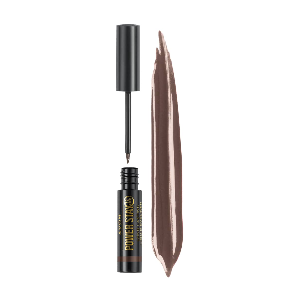 Avon Power Stay Liquid Liner Chocolate Brown 1514249 3.5ml