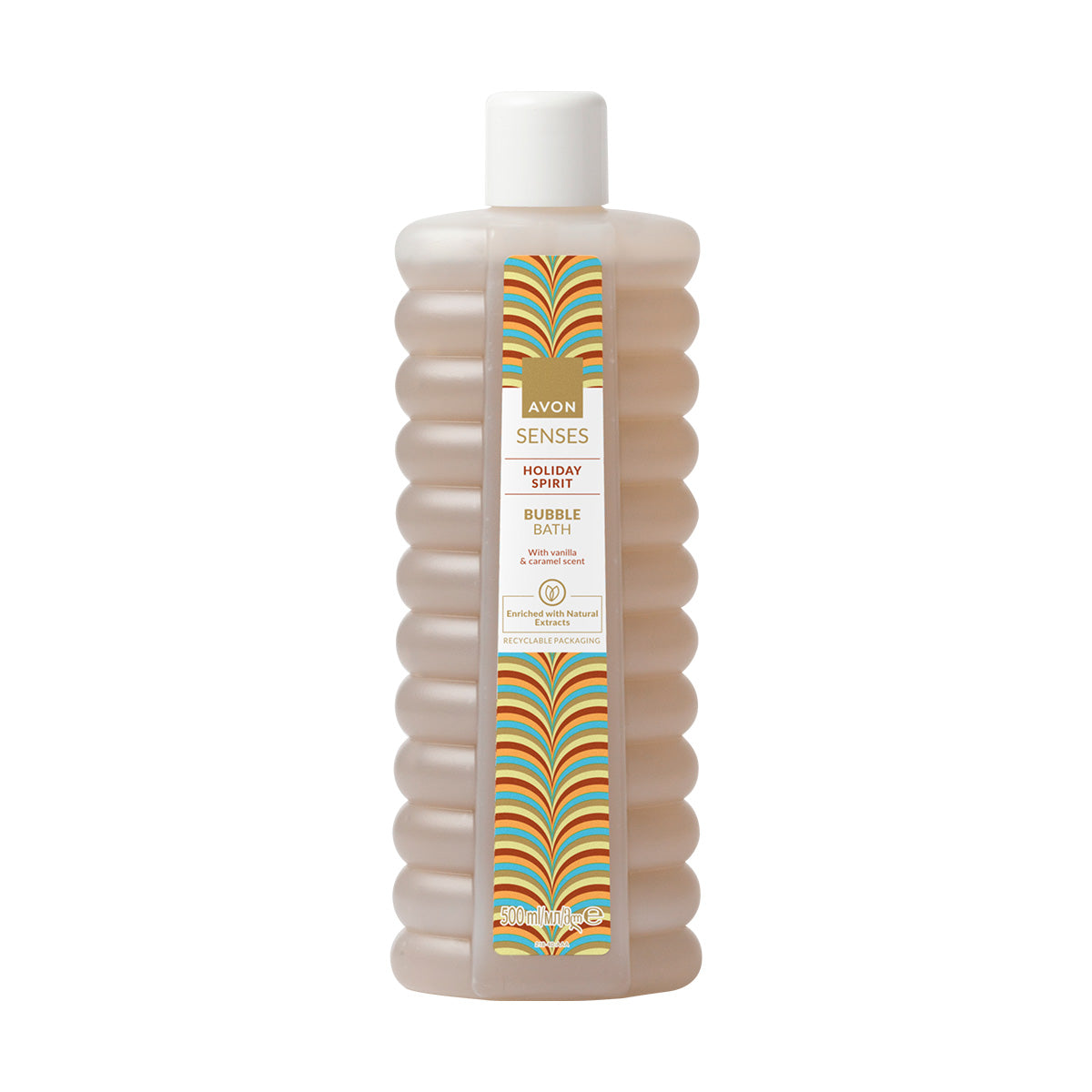 Avon Senses Caramel, Almond & Vanilla Bubble Bath 500ml