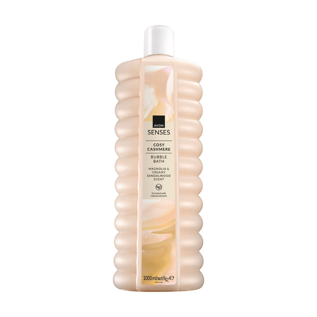 Avon Senses Cashmere Touch Bubble Bath 1000ml