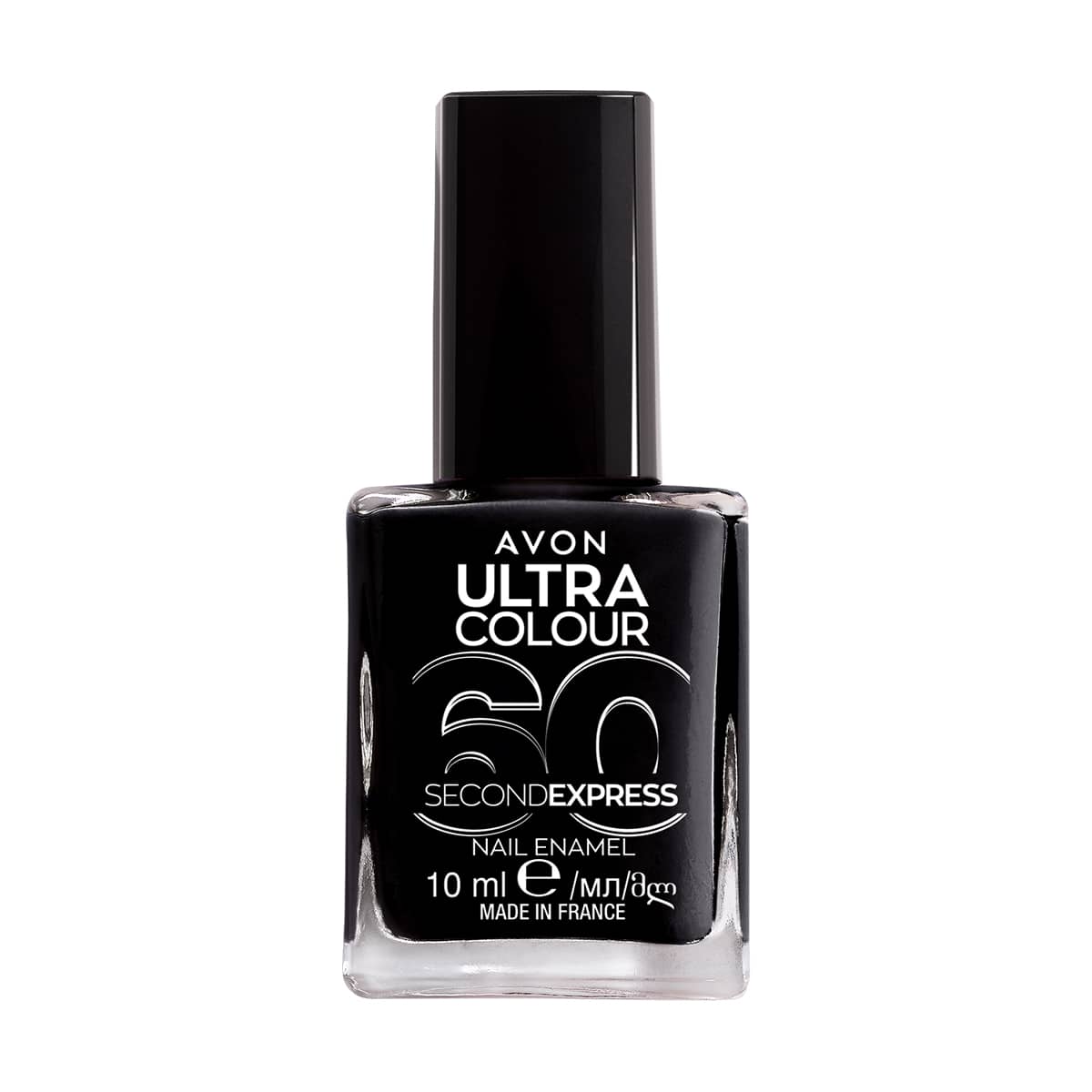 Avon Ultra Colour Nail Enamel Power Black 1481268 10ml