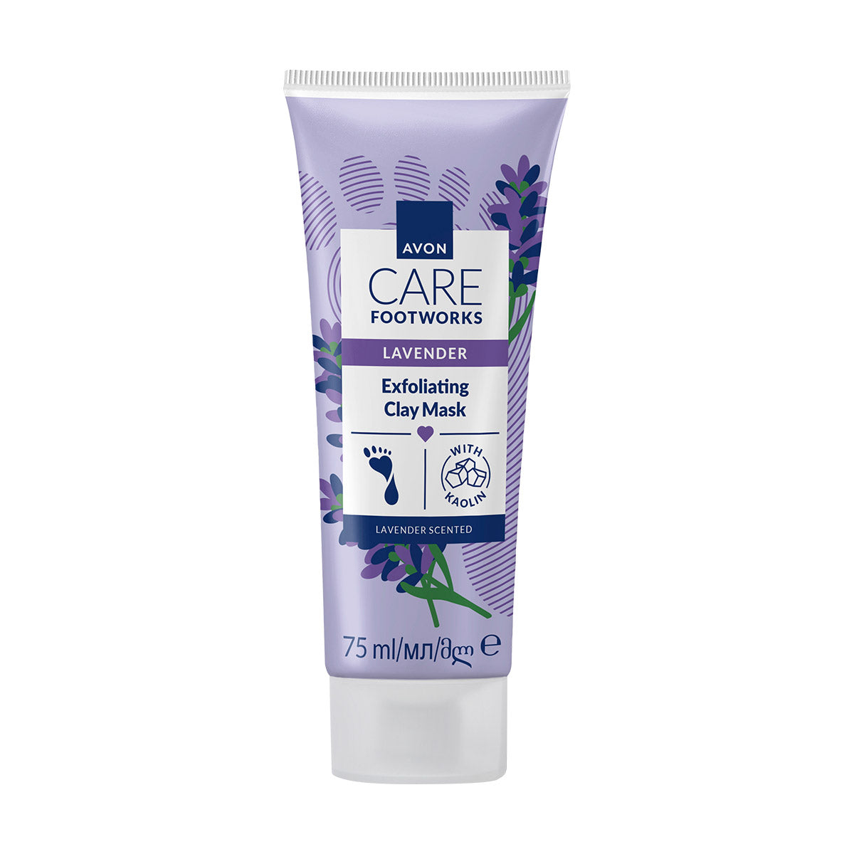 Footworks Lavender Clay Mask 75ml