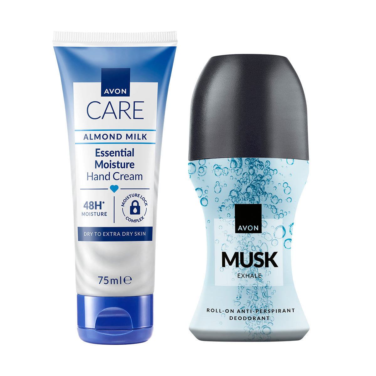 HAND CREAM ESSENTIAL MOISTURE & ROL ON MUSK PACK